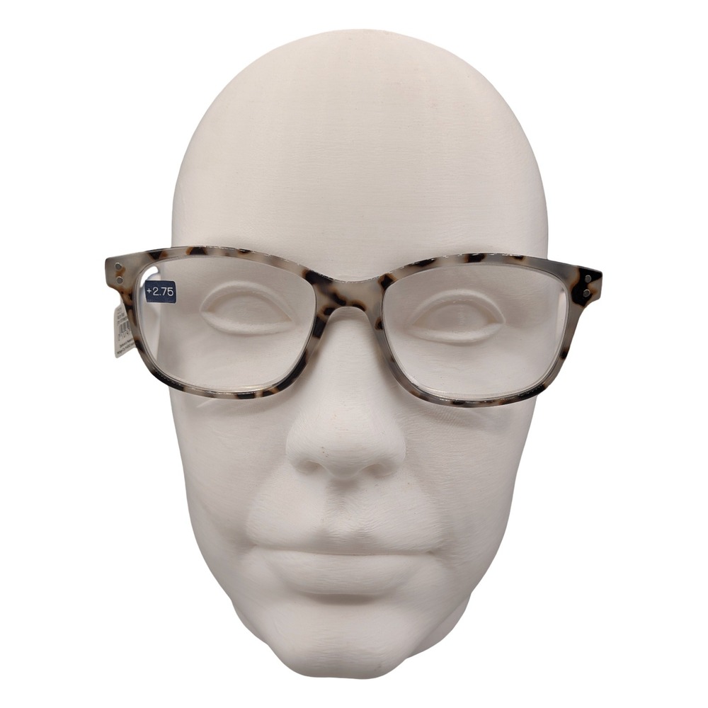 Peepers Nature Walk Reading Glasses Gray Tortoise Pink +2.75 3225 Women NEW